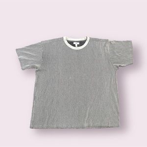 2XL Striped Sweater Tee